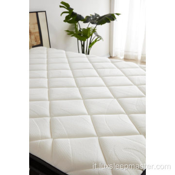 Materasso da letto a molle insacchettate full size in lattice per mobili